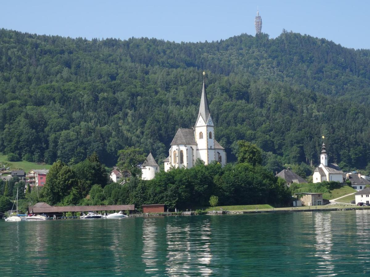 Ferienwohnung Schellander Privatstrand Velden am Wörther See Extérieur photo